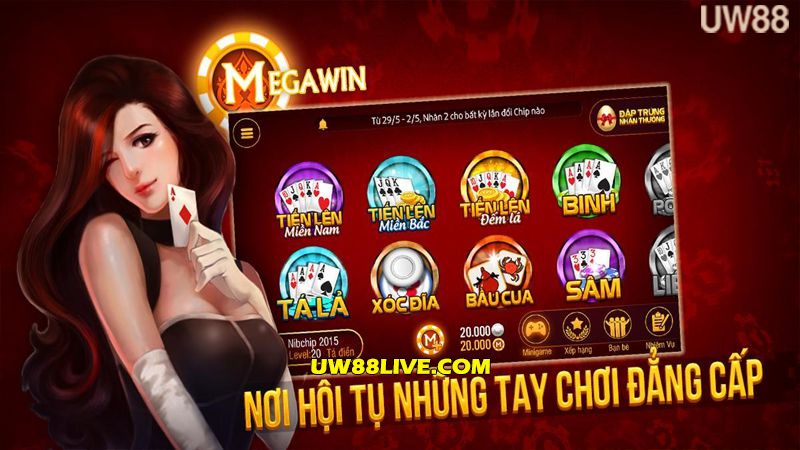 Kho game đổi thưởng Megawin